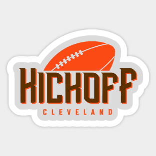 Cleveland Football Team Sticker